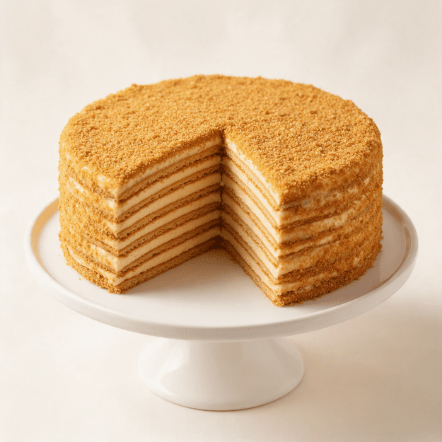 Medus torte „Medutis“ ar uzrakstu